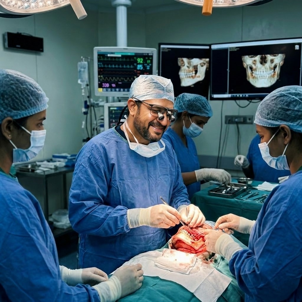 Advanced 3D CBCT Machine used for precise surgical mapping