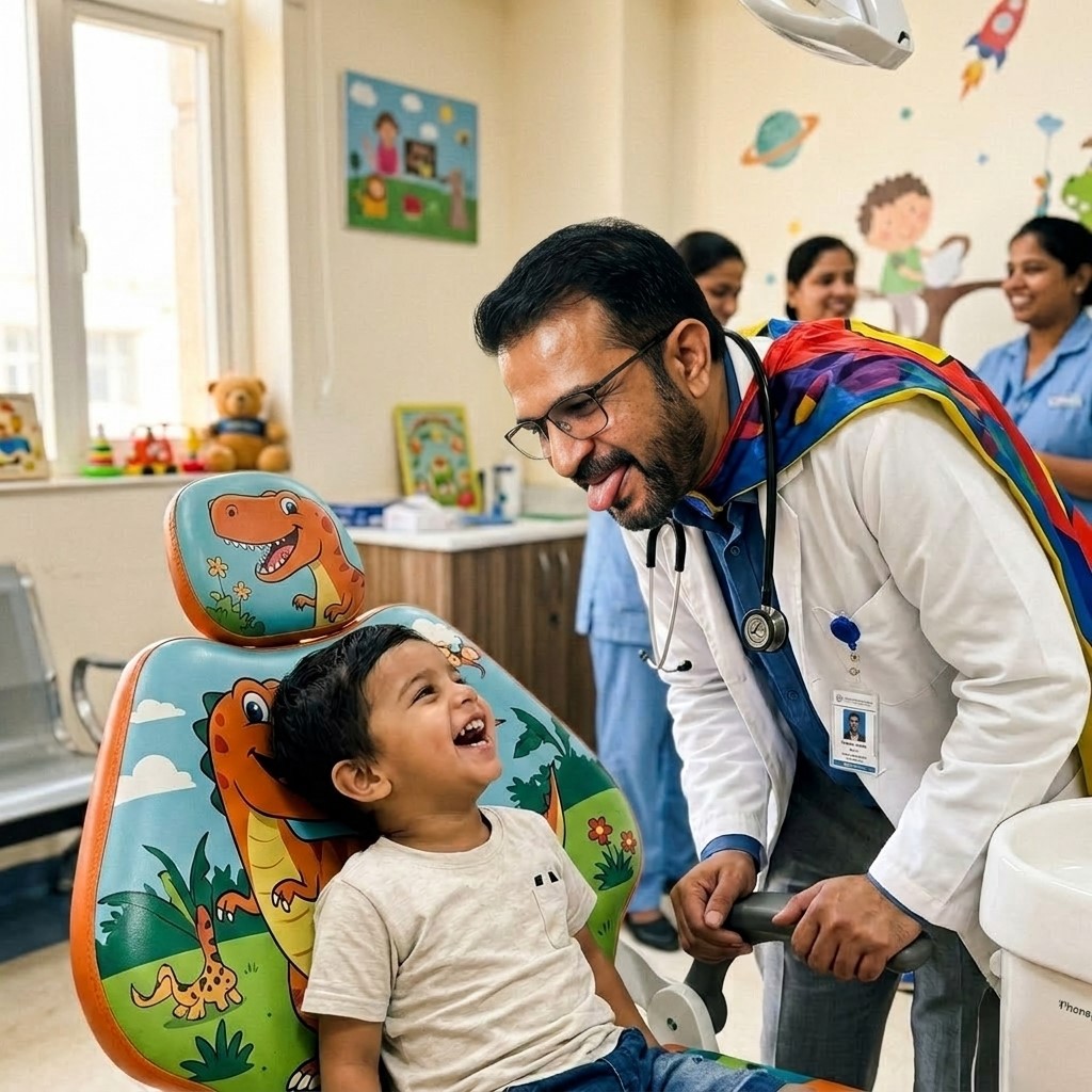 Child-friendly dentistry environment